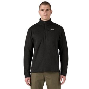 Patagonia Black Half-Zip Fleece Pullover